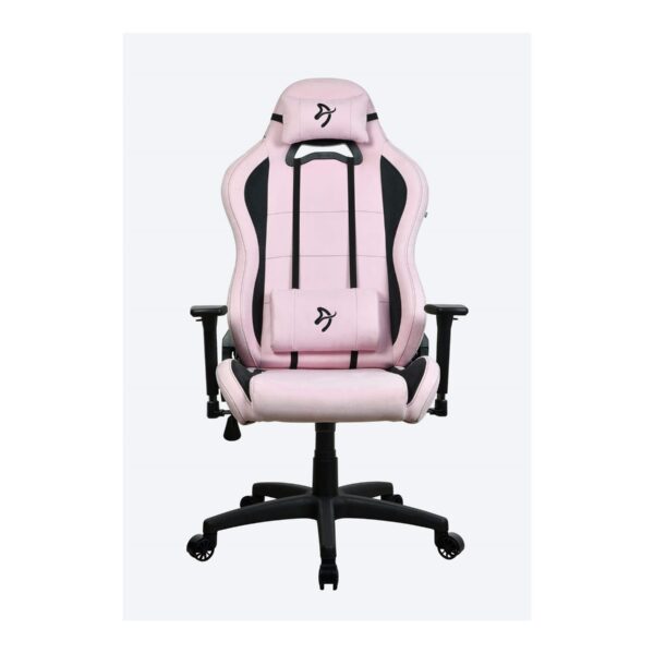 Arozzi Frame material: Metal; Wheel base: Nylon; Upholstery: Supersoft | Arozzi | Gaming Chairs | Torretta SuperSoft | Pink