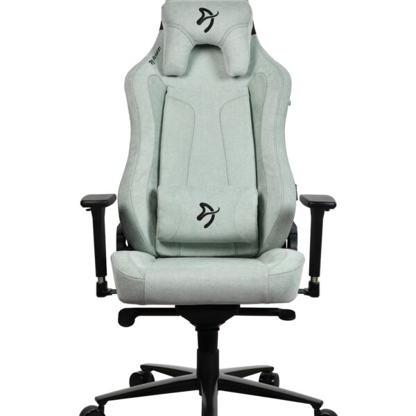 Arozzi Frame material: Metal; Wheel base: Aluminium; Upholstery: Soft Fabric | Arozzi | Gaming Chair | Vernazza SoftFabric | Pearl Green