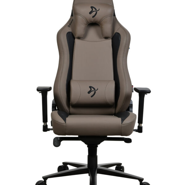 Arozzi Frame material: Metal; Wheel base: Aluminium; Upholstery: Soft PU | Arozzi | Gaming Chair | Vernazza SoftPU | Brown