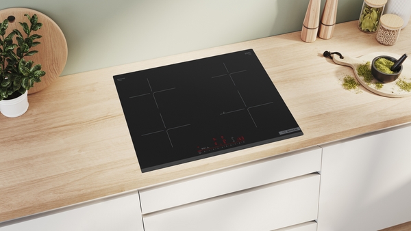 Bosch | Hob | PIE63KHC1Z | Induction | Number of burners/cooking zones 4 | Touch | Timer | Black - Image 5