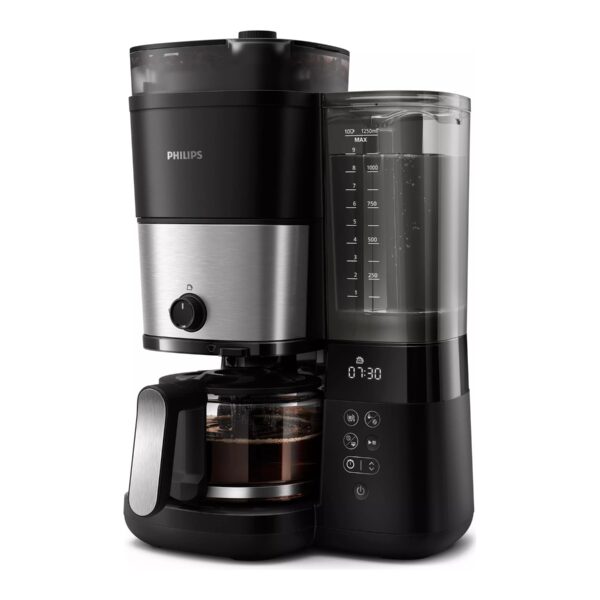 Philips | All-in-1 Brew Coffee Machine | HD7900/50 | Ground | Black/Stainless Steel