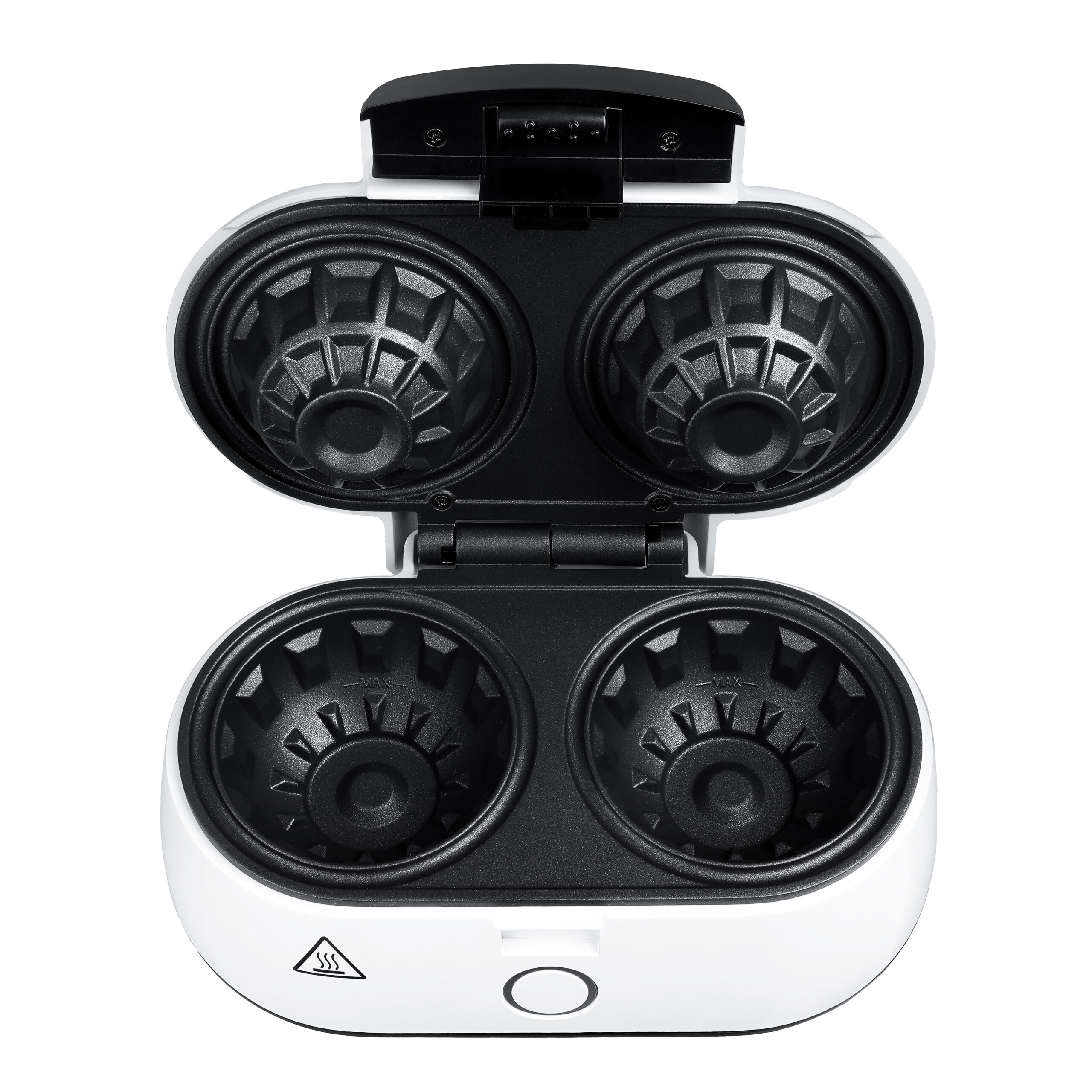 Adler | Waffle Bowl Maker | AD 3062 | 1000 W | Number of pastry 2 | Bowl | White - Image 3