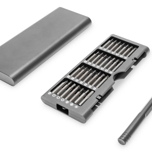 Digitus | Precision Screwdriver Set 57 for mobile phone, laptop PC, watches, glasses, console | Tool kit