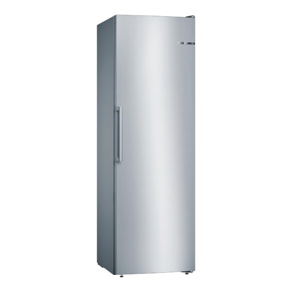 Bosch | Freezer | GSN36VIEP | Energy efficiency class E | Upright | Free standing | Height 186 cm | Total net capacity 242 L | No Frost system | Stainless steel
