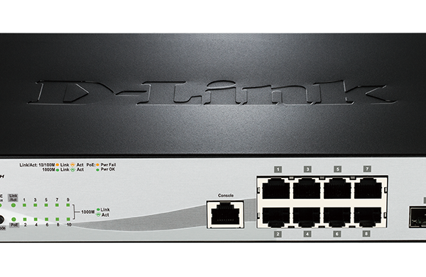 D-Link | Metro Ethernet Switch | DGS-1210-10/ME | Managed L2 | Rack mountable | Gigabit Ethernet (copper) ports quantity 8 | SFP ports quantity 2 | Power supply type Single