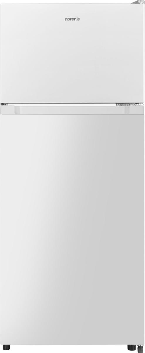Gorenje | Refrigerator | RF212EPW4 | Energy efficiency class E | Free standing | Double Door | Height 117 cm | Fridge net capacity 96 L | Freezer net capacity 28 L | 36 dB | White