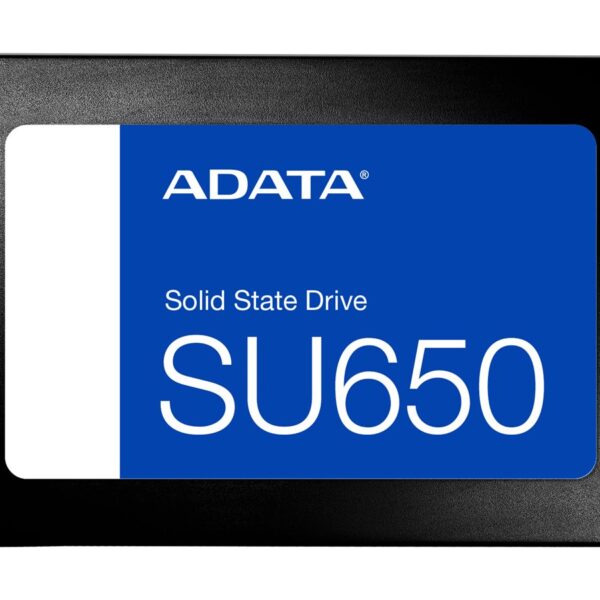 ADATA | Ultimate SU650 | 2000 GB | SSD form factor 2.5" | Solid-state drive interface SATA 6Gb/s | Read speed 520 MB/s | Write speed 450 MB/s