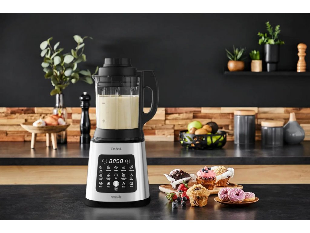 TEFAL | Blender | BL83SD30 | Tabletop | 1400 W | Jar material Glass | Jar capacity 1.75 L | Ice crushing | Silver - Image 5