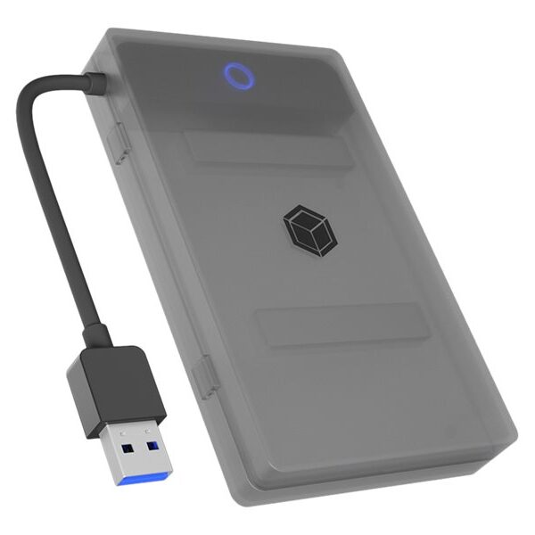 Raidsonic | Icy Box Adapter for 1x HDD/SSD With Protection Box | IB-AC603b-U3 | SATA III | USB 3.0 Type-A | 2.5"