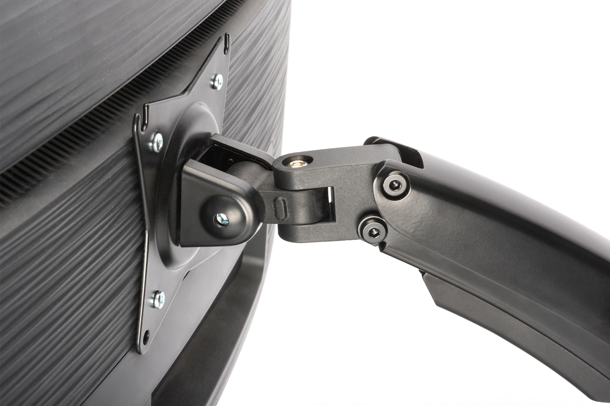 Digitus | Desk Mount | Universal LED/LCD Monitor Stand with Gas Spring | Tilt, swivel, height adjustment, rotate | Black - Image 2