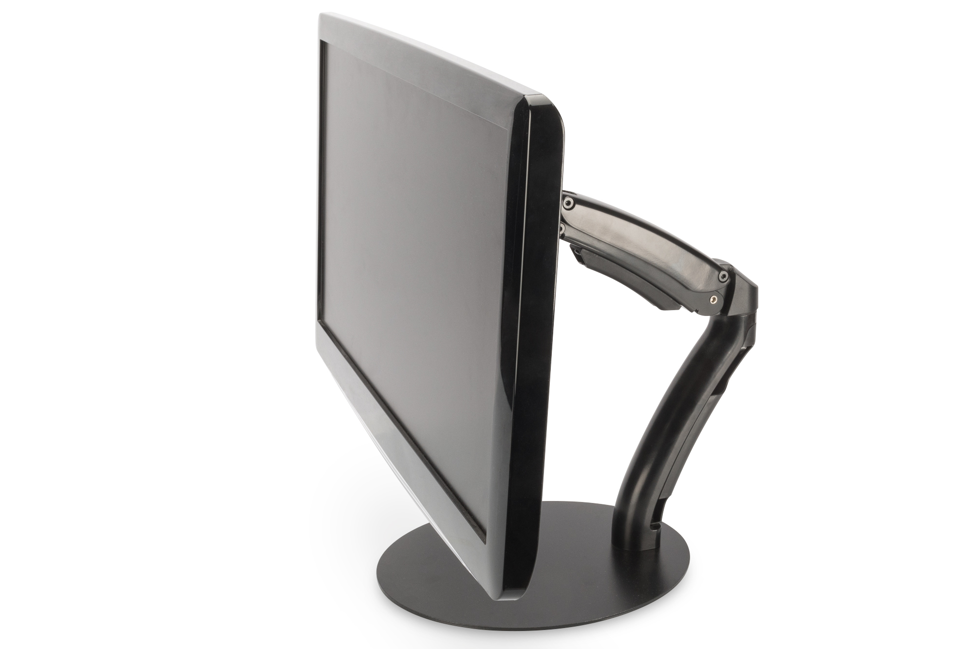 Digitus | Desk Mount | Universal LED/LCD Monitor Stand with Gas Spring | Tilt, swivel, height adjustment, rotate | Black - Image 3
