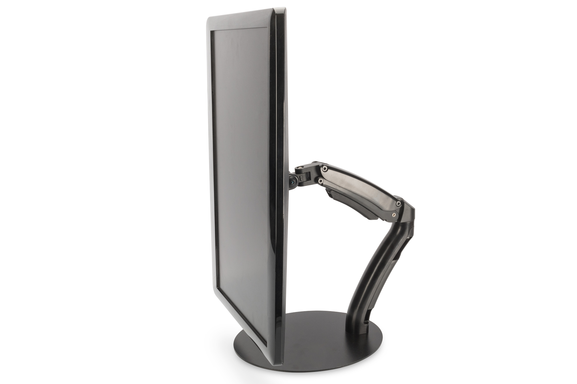 Digitus | Desk Mount | Universal LED/LCD Monitor Stand with Gas Spring | Tilt, swivel, height adjustment, rotate | Black - Image 6