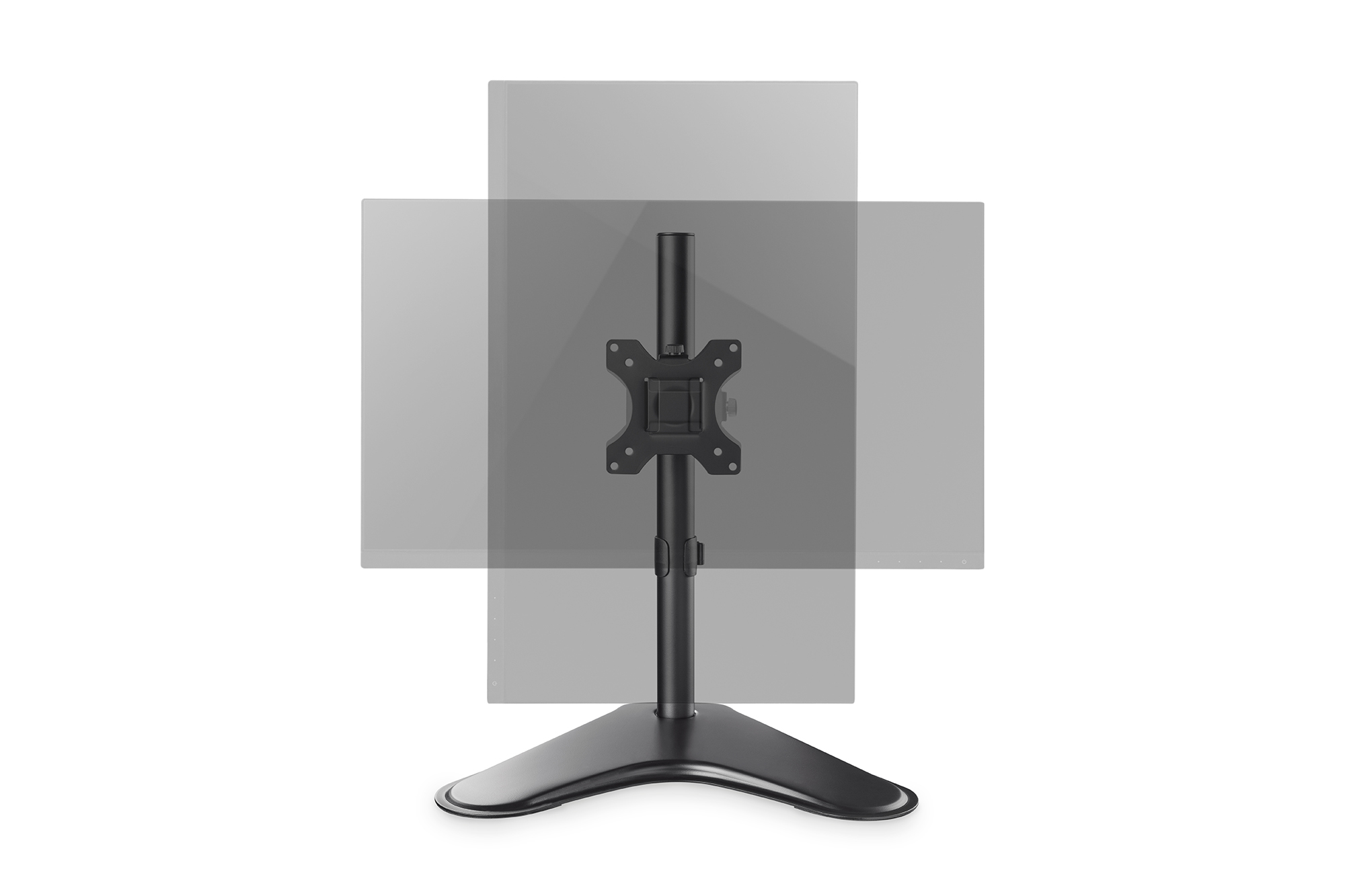Digitus | Desk Mount | Adjustable Height, Rotate, Swivel | Black - Image 5
