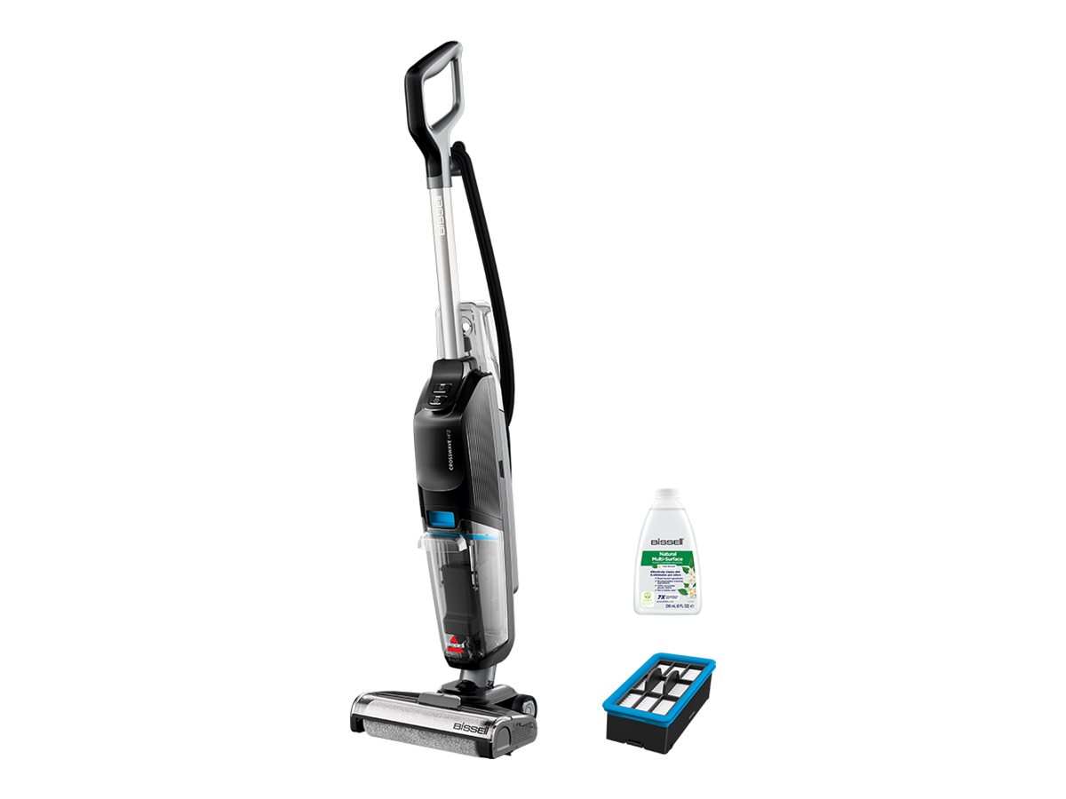 Bissell | Surface Cleaner | CrossWave HF2 Select | Corded operating | Handstick | Washing function | 340 W | Black/Grey/Blue - Image 2