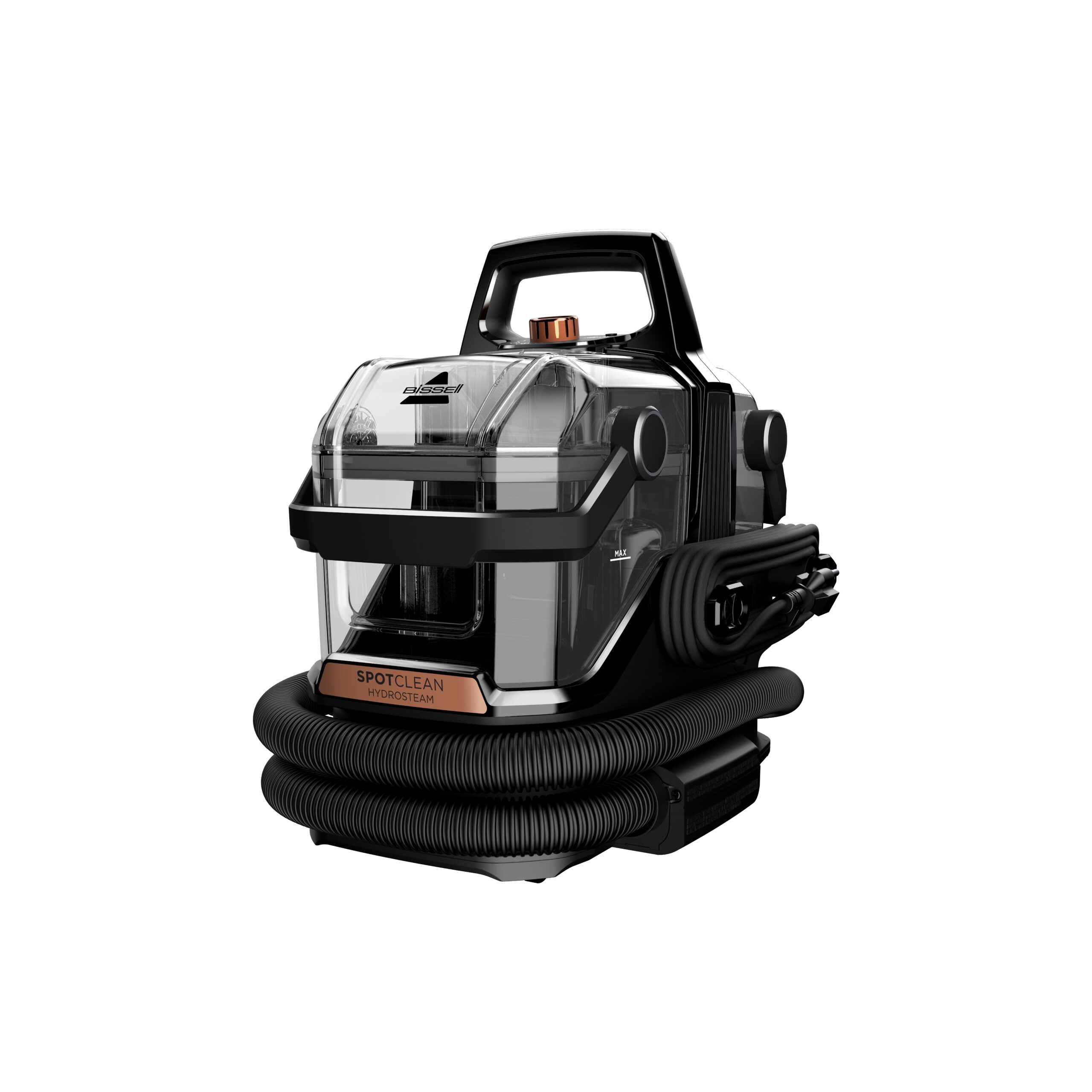 Bissell | Portable Carpet and Upholstery Cleaner | SpotClean HydroSteam Pro | Corded operating | Washing function | 1000 W | Black - Image 3