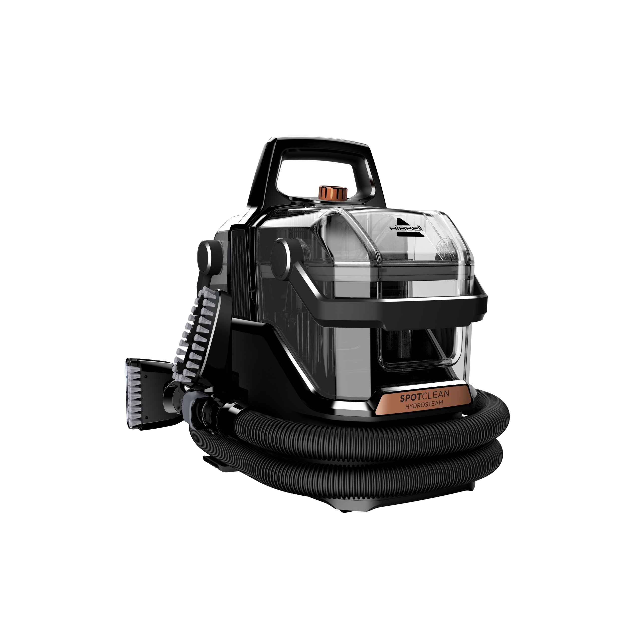 Bissell | Portable Carpet and Upholstery Cleaner | SpotClean HydroSteam Pro | Corded operating | Washing function | 1000 W | Black - Image 4