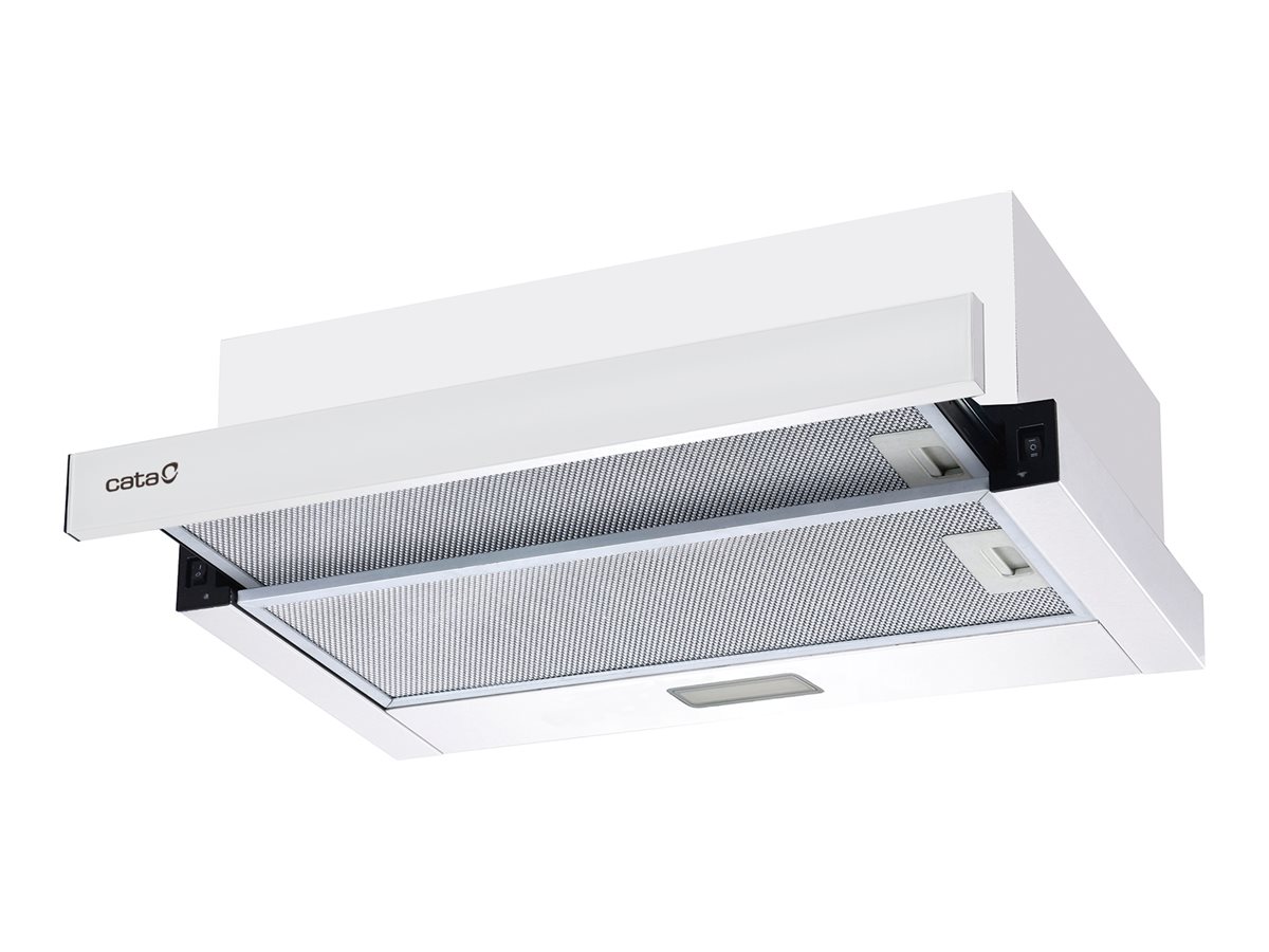 CATA | Hood | TFB-5160 WH | Telescopic | Energy efficiency class C | Width 59.5 cm | 300 m³/h | Mechanical | CSLED | White - Image 2