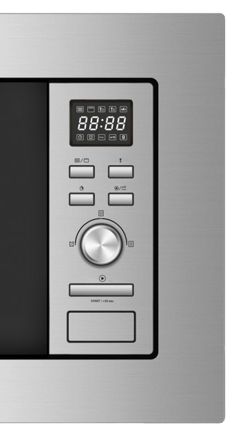 ETA | Microwave Oven with Grill | ETA479990000 | Built-in | 700 W | Grill | Stainless Steel - Image 3