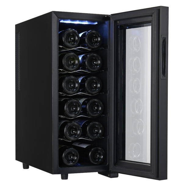 Adler | Beverage Pantry | AD 8083 | Energy efficiency class G | Free standing | Bottles capacity 12 | Black