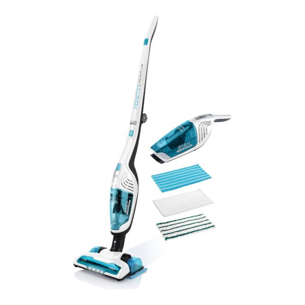 ETA | Vacuum Cleaner | ETA645390000 Moneto II Aqua Plus | Cordless operating | Handstick 3in1 | Washing function | N/A W | 21.6 V | Operating time (max) 50 min | White/Blue