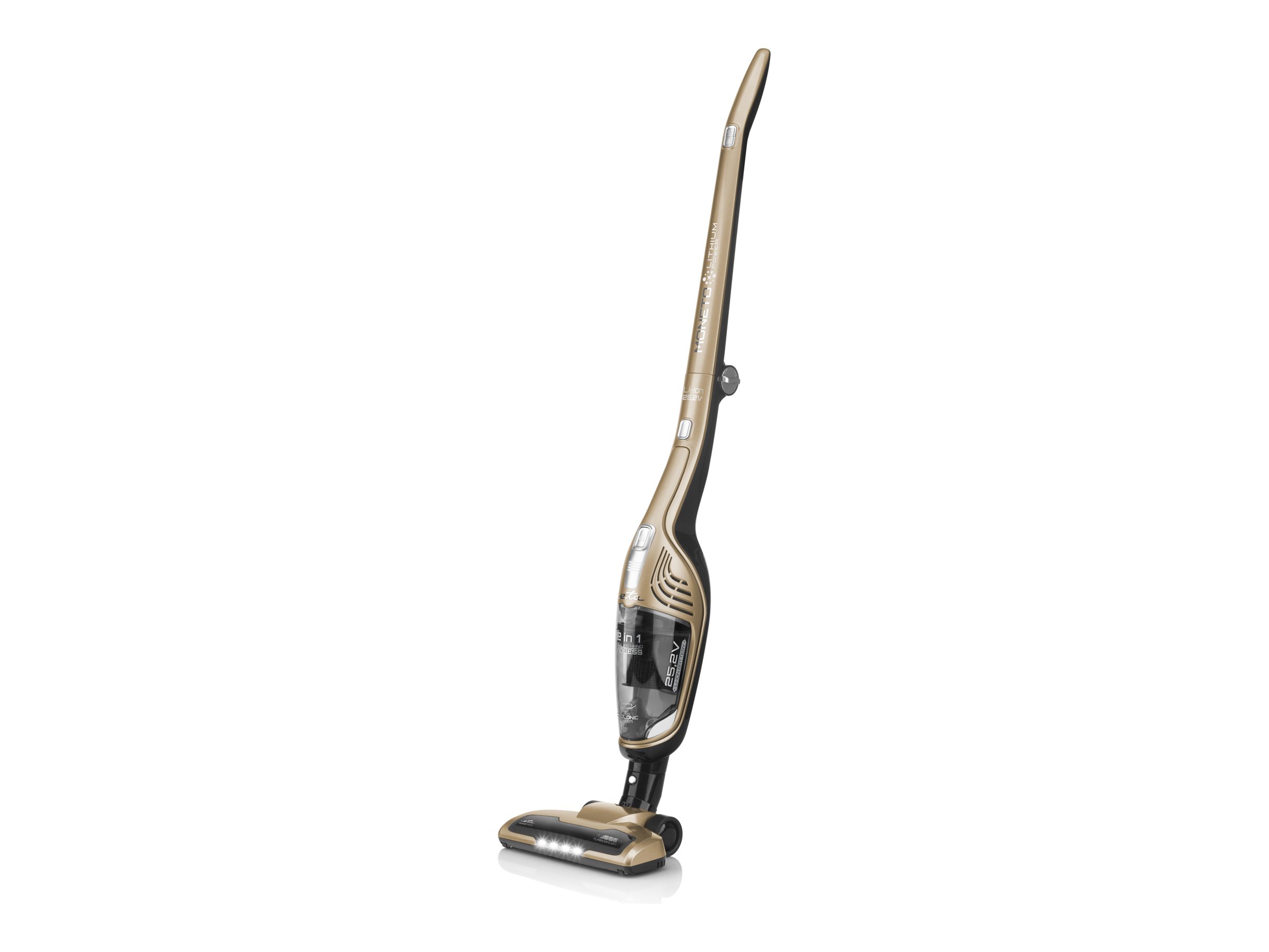 ETA | Vacuum Cleaner | ETA745390000 Moneto II | Cordless operating | Handstick 2in1 | N/A W | 25.2 V | Operating time (max) 50 min | Gold/Black - Image 2