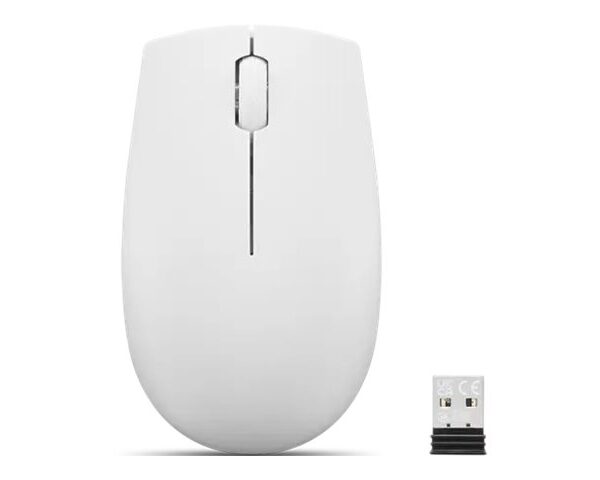 Lenovo | Compact Mouse | 300 | Wireless | Cloud Grey