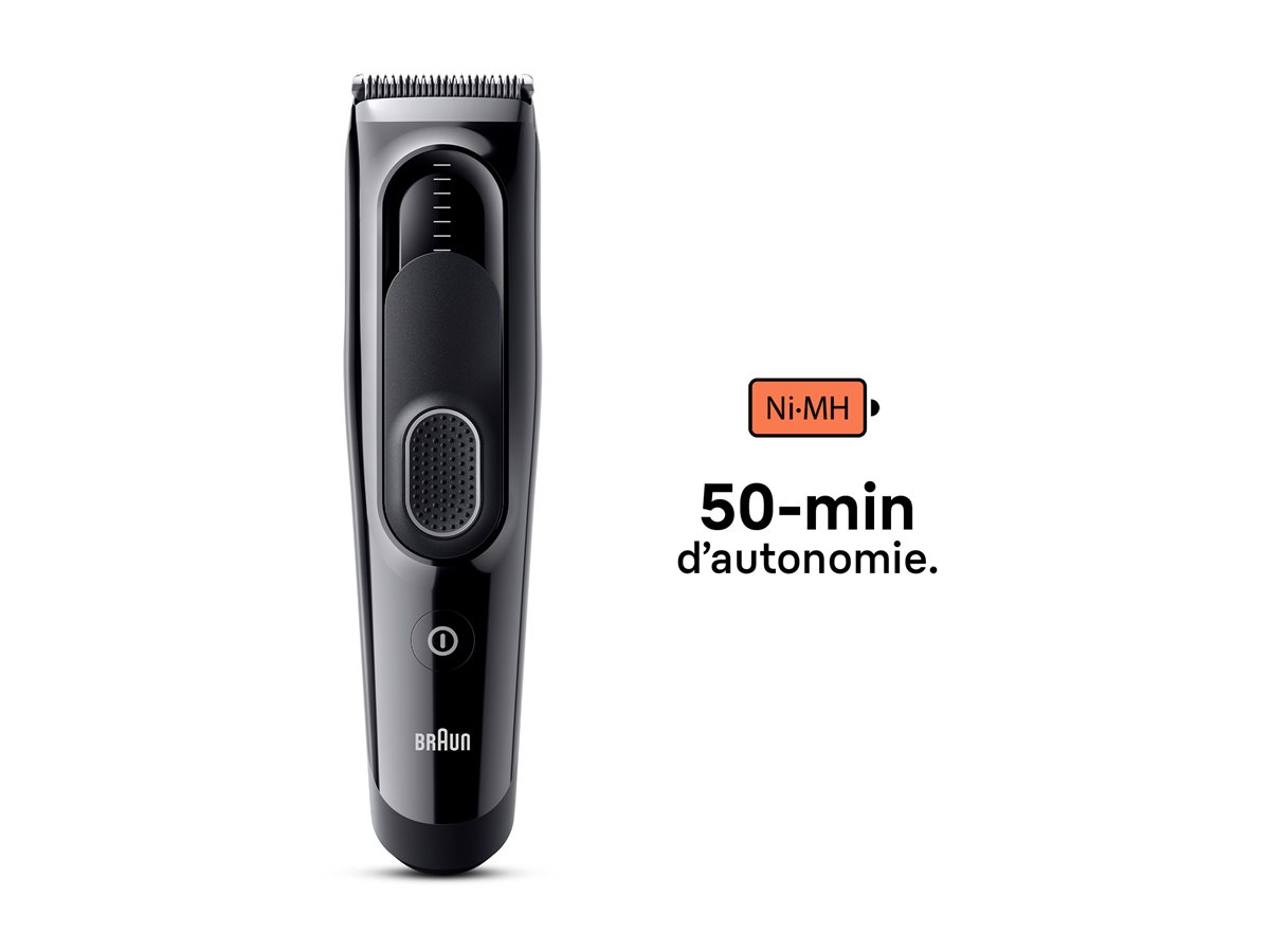 Braun | Hair Clipper | HC5310 | Cordless | Number of length steps 9 | Black - Image 9