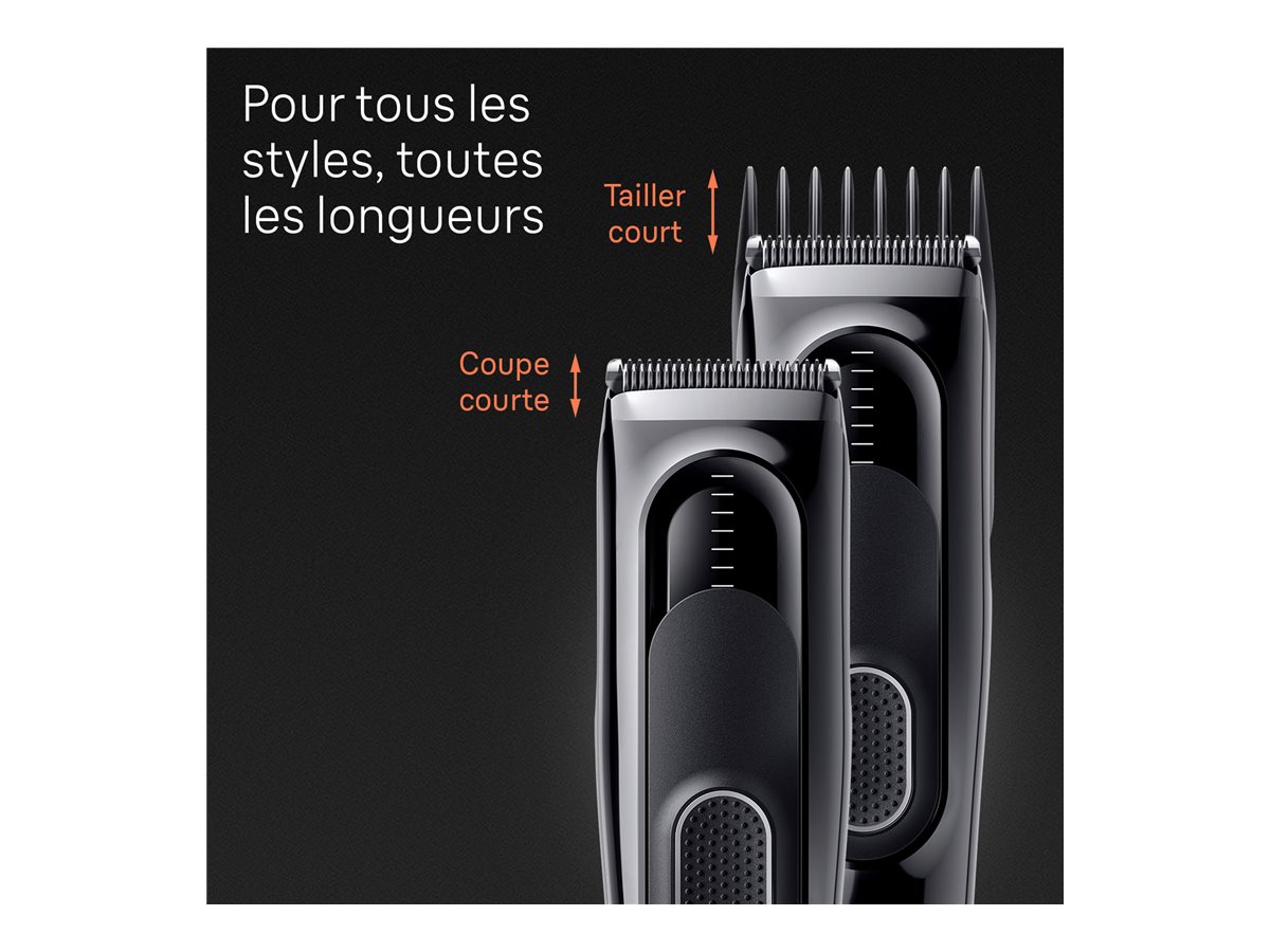 Braun | Hair Clipper | HC5310 | Cordless | Number of length steps 9 | Black - Image 12