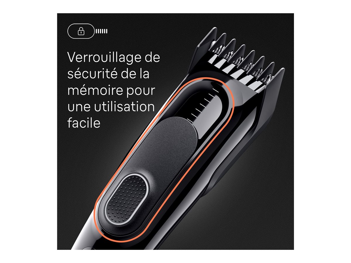 Braun | Hair Clipper | HC5310 | Cordless | Number of length steps 9 | Black - Image 13