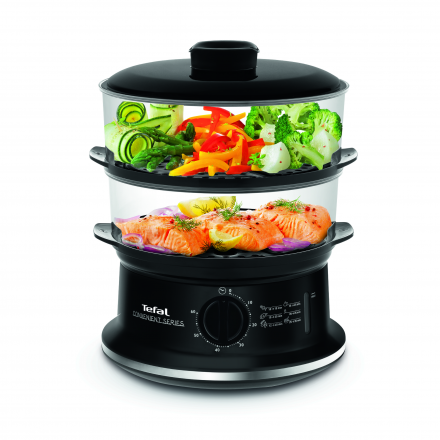 TEFAL | VC140135 Food Steamer | Black | 900 W | Number of baskets 2 - Image 2