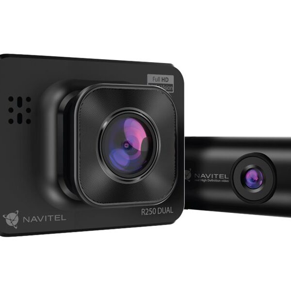 Navitel | R250 DUAL | Full HD | Dash Cam With an Additional Rearview Camera