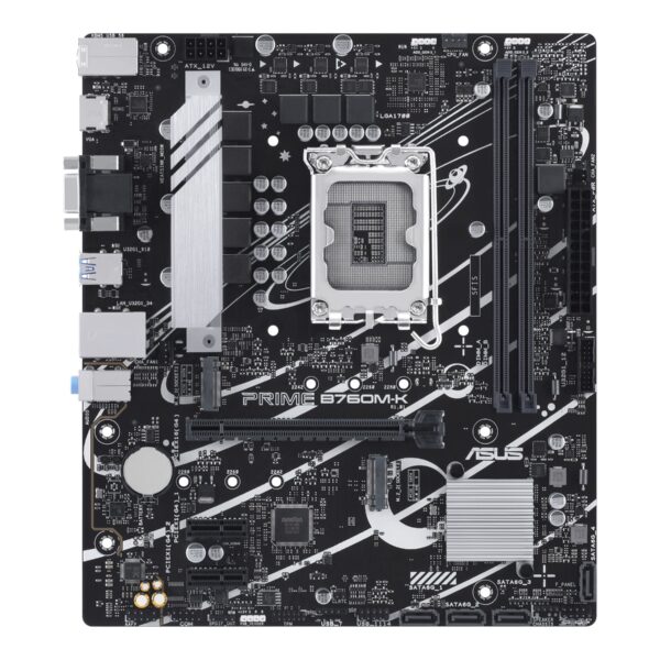 Asus | PRIME B760M-K | Processor family Intel | Processor socket LGA1700 | DDR5 DIMM | Number of SATA connectors 4
