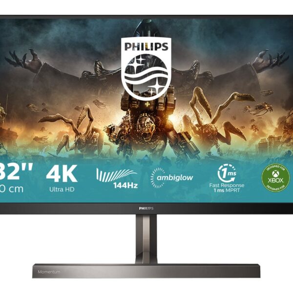 Philips | 329M1RV/00 | 31.5 " | IPS | HDR | 16:9 | 144 Hz | 1 ms | 3840 x 2160 pixels | 500 cd/m² | HDMI ports quantity 3 | Black | Warranty 24 month(s)