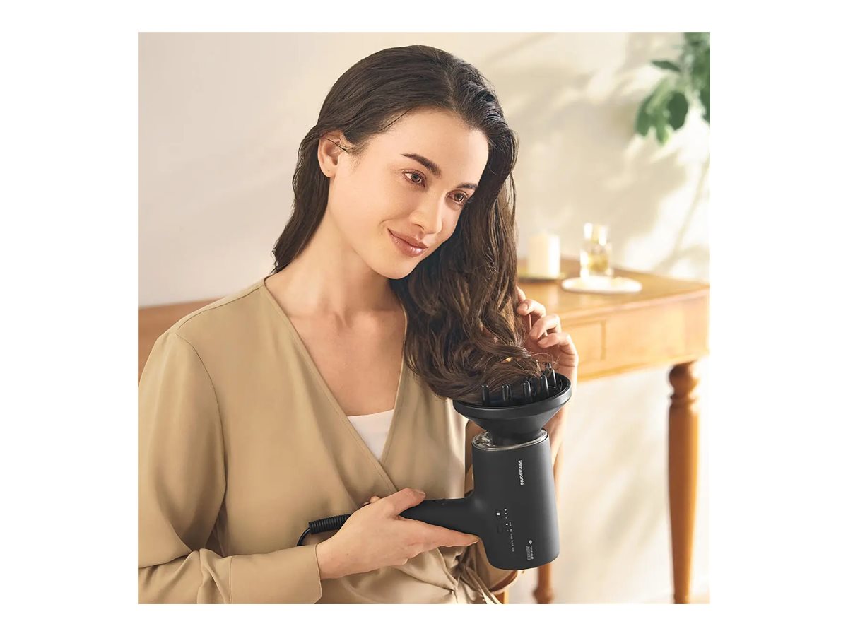 Panasonic | Hair Dryer | Nanoe EHNA0JN825 | 1600 W | Number of temperature settings 4 | Diffuser nozzle | Black - Image 17