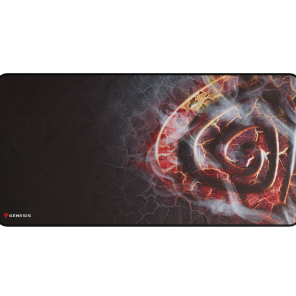 Genesis | Mouse Pad | Fabric, Rubber | Carbon 500 MAXI LAVA G2 Edition | Multicolor