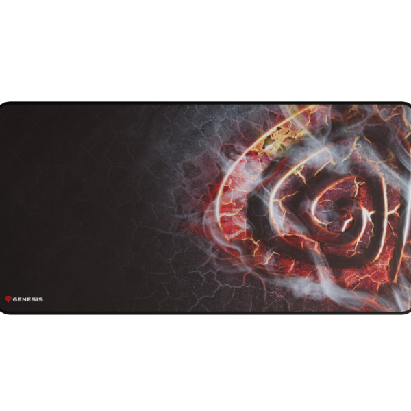 Genesis | Mouse Pad | Fabric, Rubber | Carbon 500 MAXI LAVA G2 Edition | Multicolor
