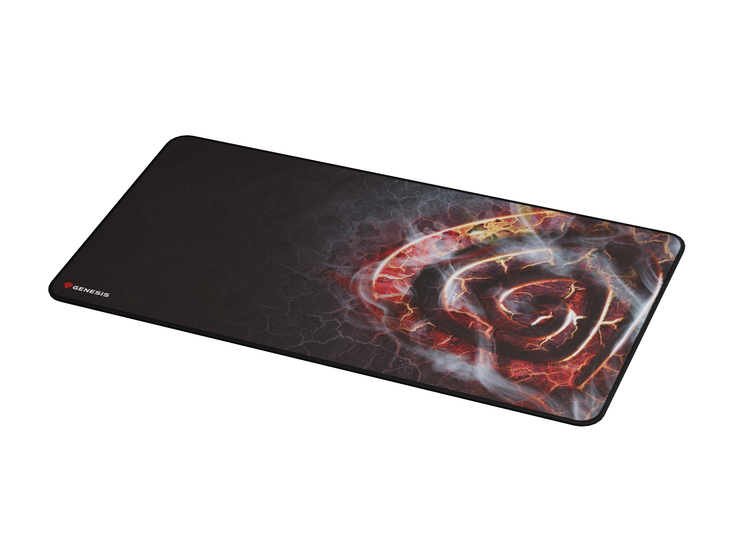 Genesis | Mouse Pad | Fabric, Rubber | Carbon 500 MAXI LAVA G2 Edition | Multicolor - Image 3