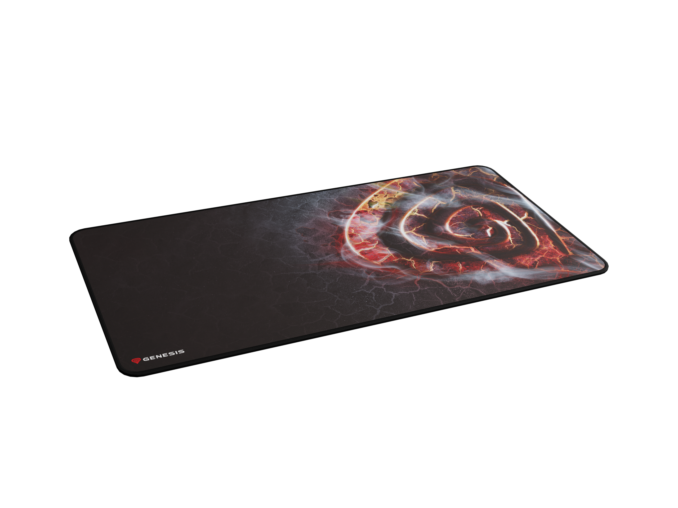 Genesis | Mouse Pad | Fabric, Rubber | Carbon 500 MAXI LAVA G2 Edition | Multicolor - Image 4