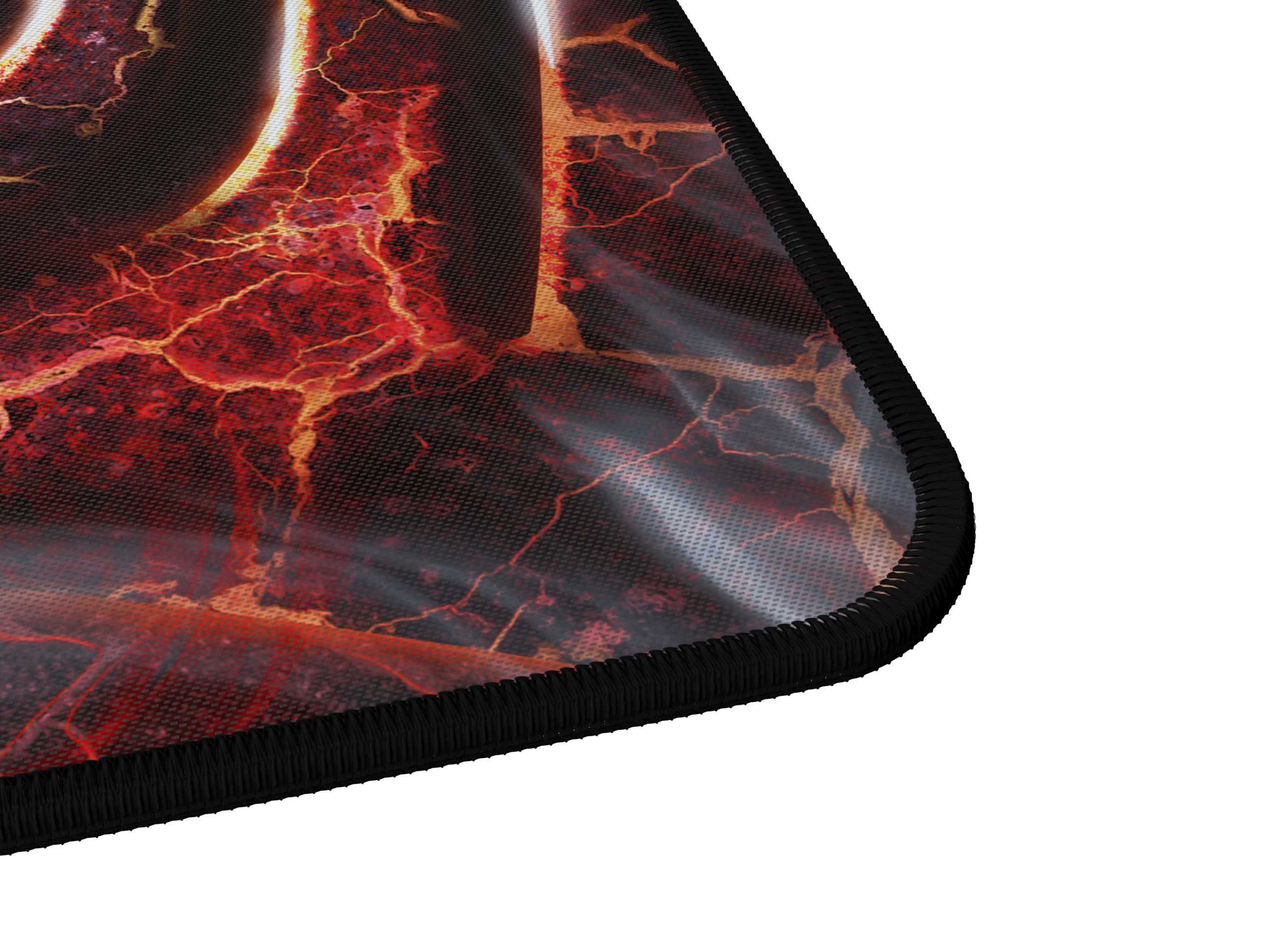 Genesis | Mouse Pad | Fabric, Rubber | Carbon 500 MAXI LAVA G2 Edition | Multicolor - Image 5