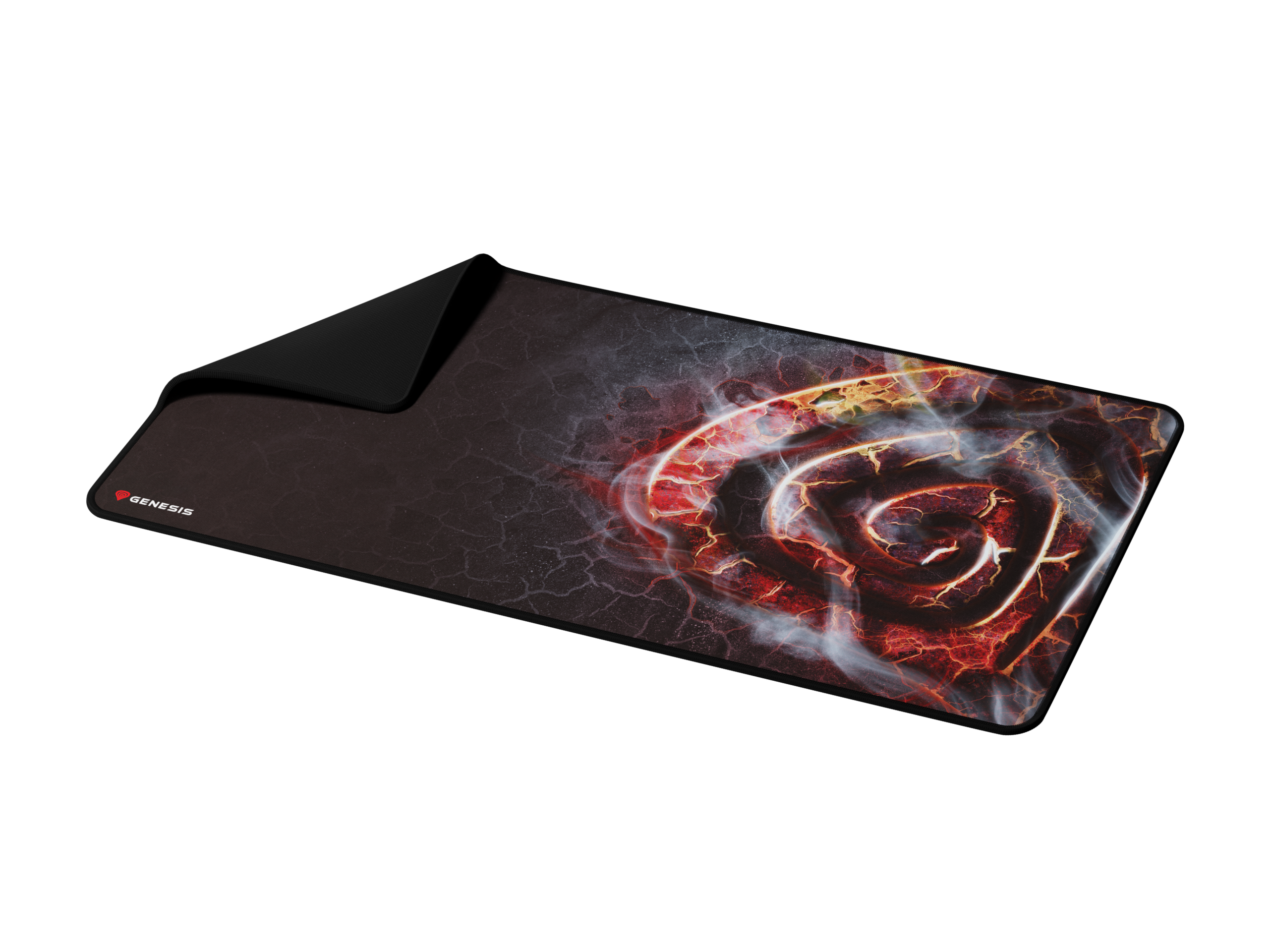 Genesis | Mouse Pad | Fabric, Rubber | Carbon 500 MAXI LAVA G2 Edition | Multicolor - Image 6