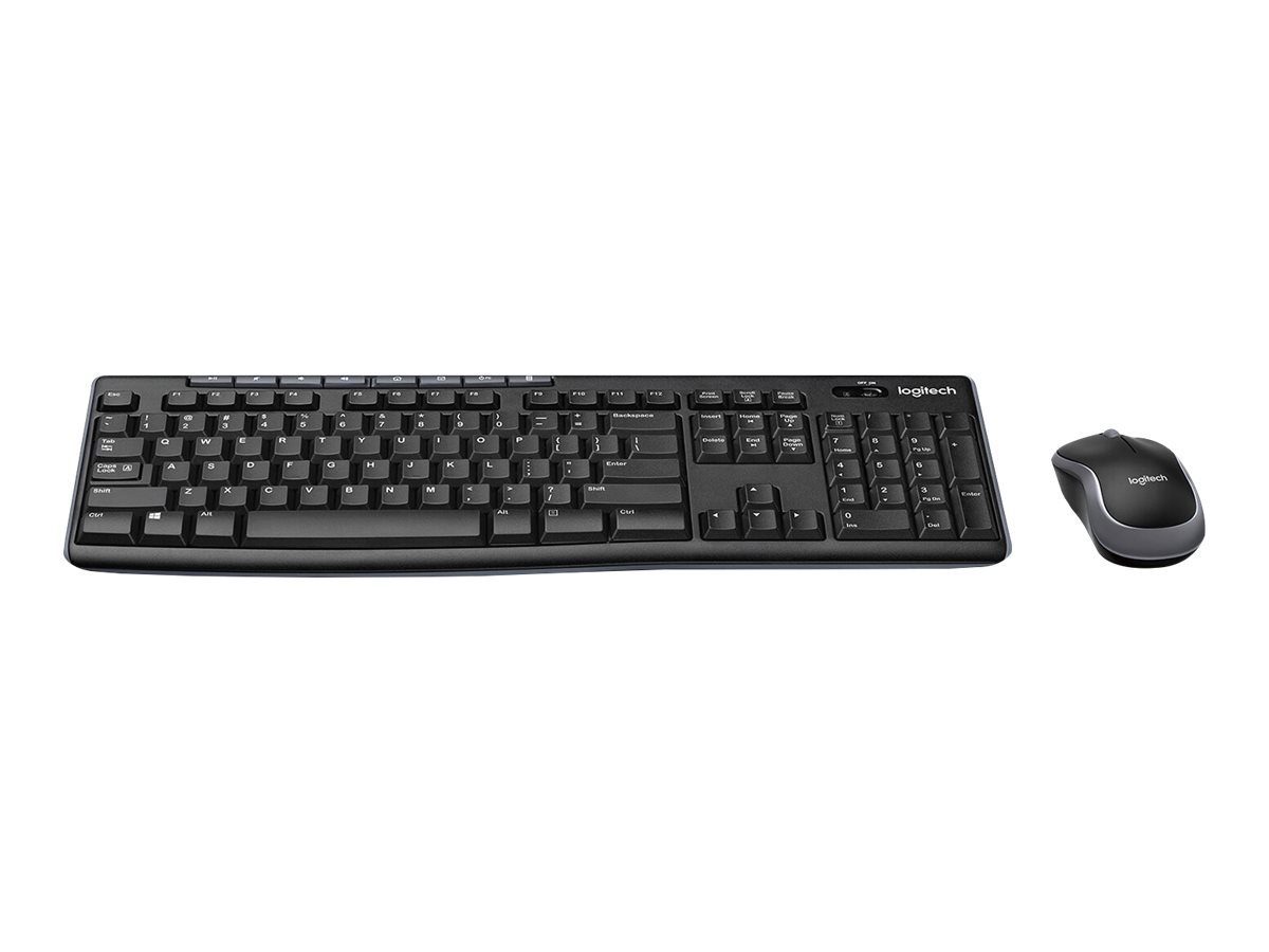Logitech MK270 | Keyboard and Mouse Set | Wireless | US | Black - Image 2