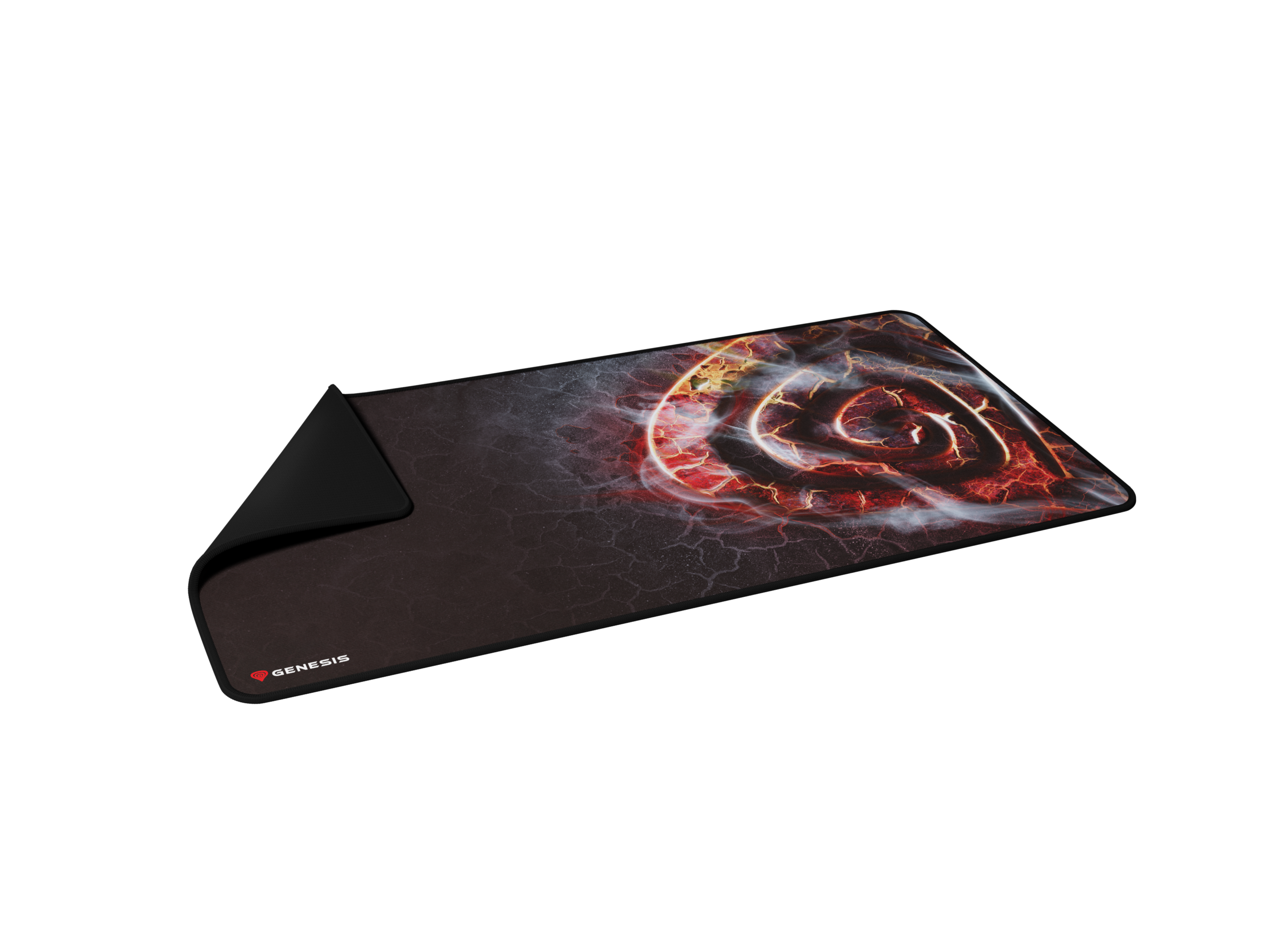 Genesis | Mouse Pad | Fabric, Rubber | Carbon 500 MAXI LAVA G2 Edition | Multicolor - Image 7