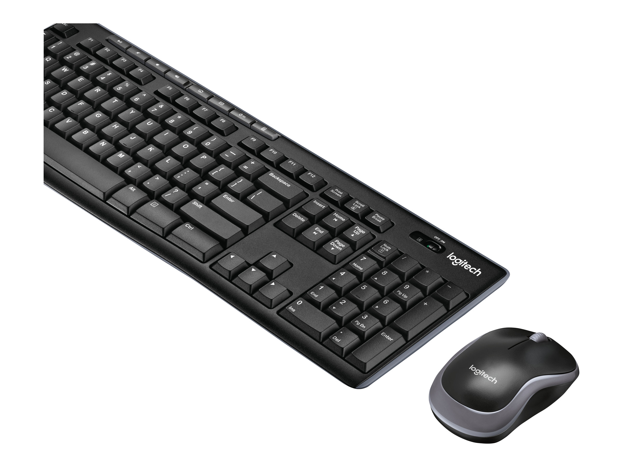 Logitech MK270 | Keyboard and Mouse Set | Wireless | US | Black - Image 9
