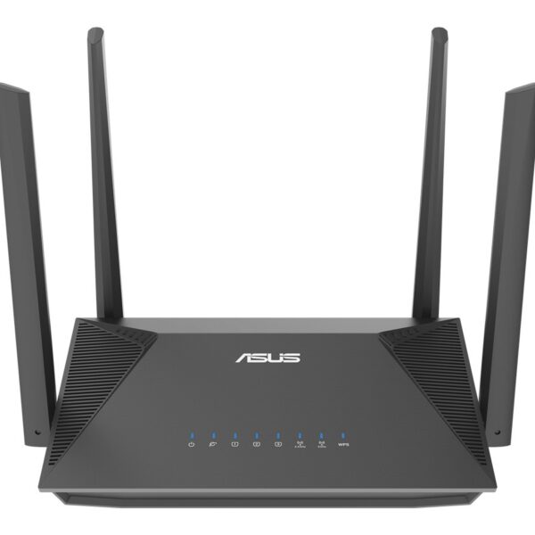 AX1800 AiMesh Wireless Router | RT-AX52 | 802.11ax | 10/100/1000 Mbit/s | Ethernet LAN (RJ-45) ports 3 | Mesh Support Yes | MU-MiMO No | No mobile broadband | Antenna type External
