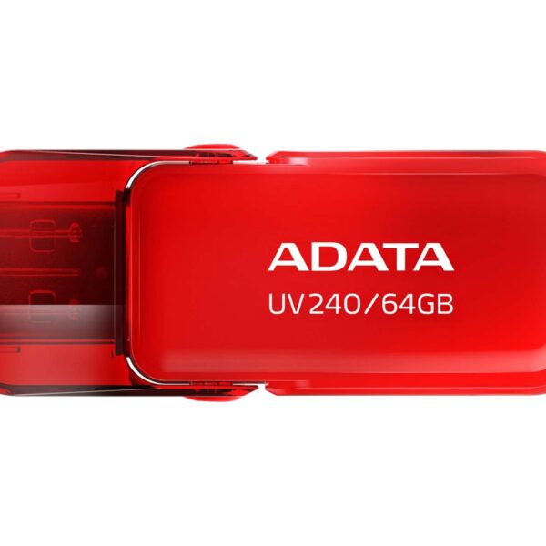 ADATA | USB Flash Drive | UV240 | 64 GB | USB 2.0 | Red