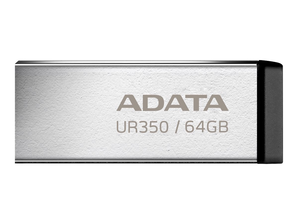 ADATA | USB Flash Drive | UR350 | 64 GB | USB 3.2 Gen1 | Black - Image 2