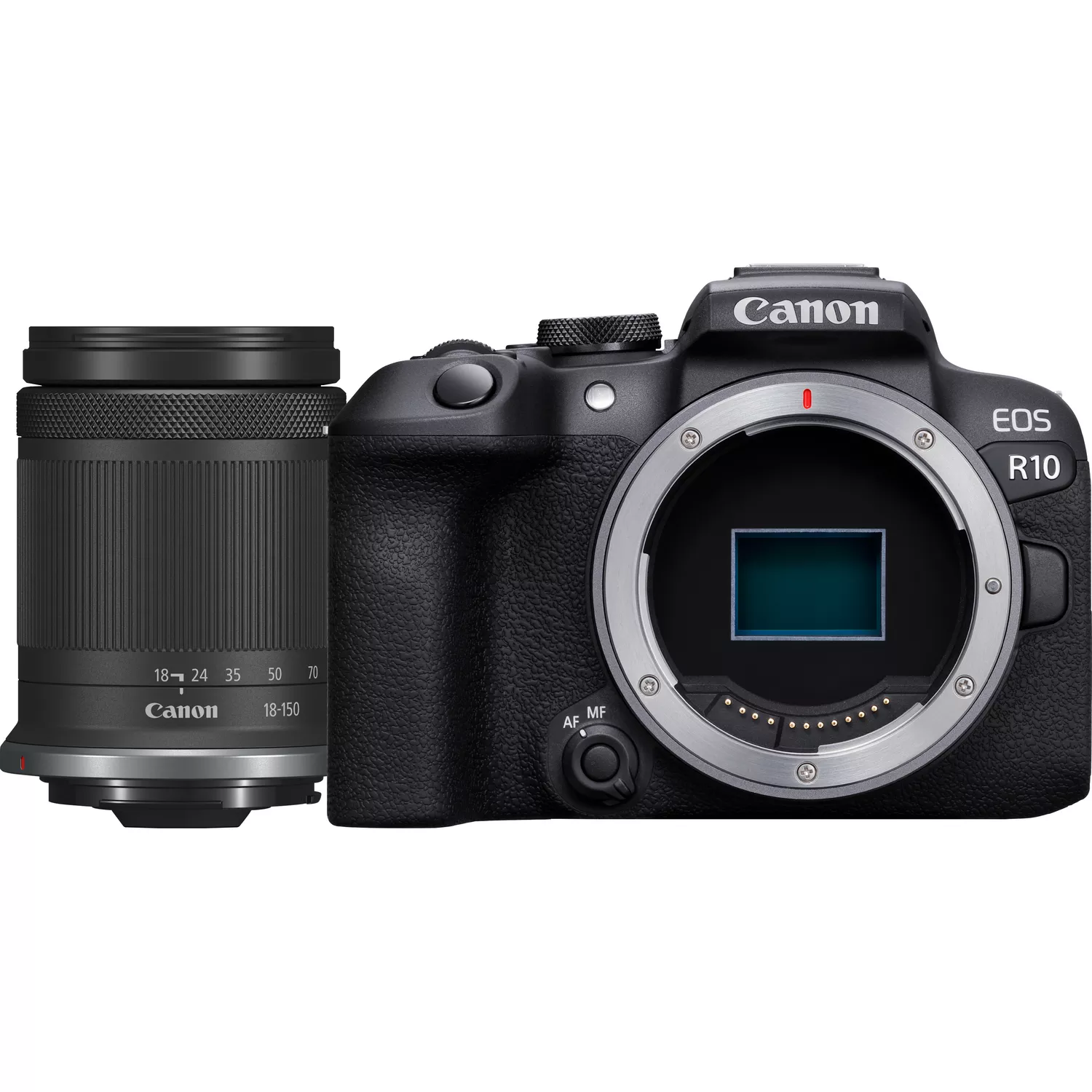 Canon | D.CAM EOS R10 RF-S 18-150 IS STM EU26 | Megapixel 24.2 MP | Image stabilizer | ISO sensitivity (max) 32000 | Wi-Fi | Video recording | Manual | CMOS | Black