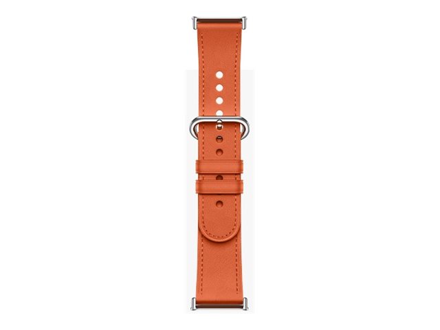 Xiaomi | Leather Quick Release Strap | Coral orange | Stainless steel/Calf leather | Fits wrists 135-205 mm