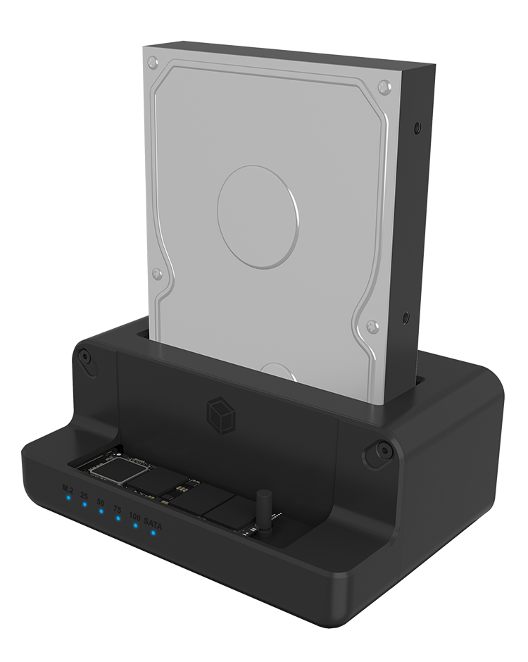 Raidsonic | Icy Box | IB-2914MSCL-C31 Docking and cloning station for M.2 NVMe SSD & 2.5''/3.5'' SATA SSD/HDD - Image 5
