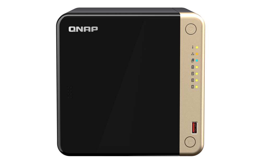 QNAP | 4-Bay desktop NAS | TS-464-8G | Intel Celeron | N5095 4-core | Processor frequency 2.9 GHz | 8 GB - Image 3